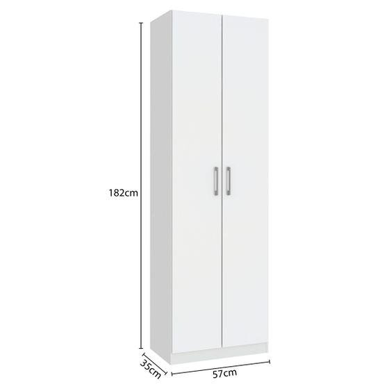 Multiuso 2 Portas Cali SP07 Branco - FELLICCI - Imagem 3