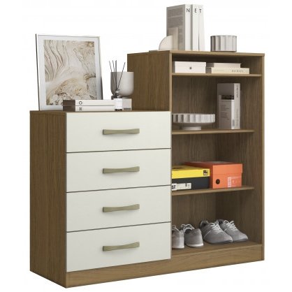 Cômoda Londres Atacama TX/Off White - ARAMÓVEIS - Imagem 3