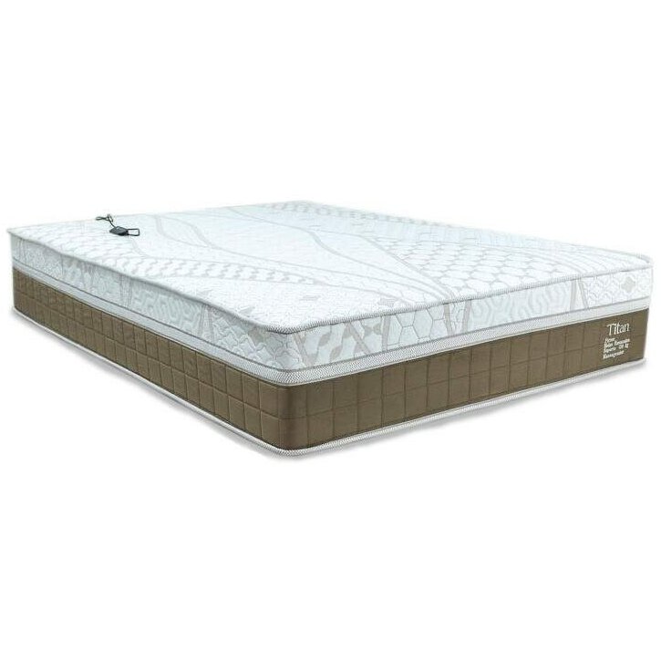 Colchão Queen Terapêutico Massageador Titan/Thor 34 cm D28 Molas ensacadas - VIERO MÓVEIS - Imagem 3
