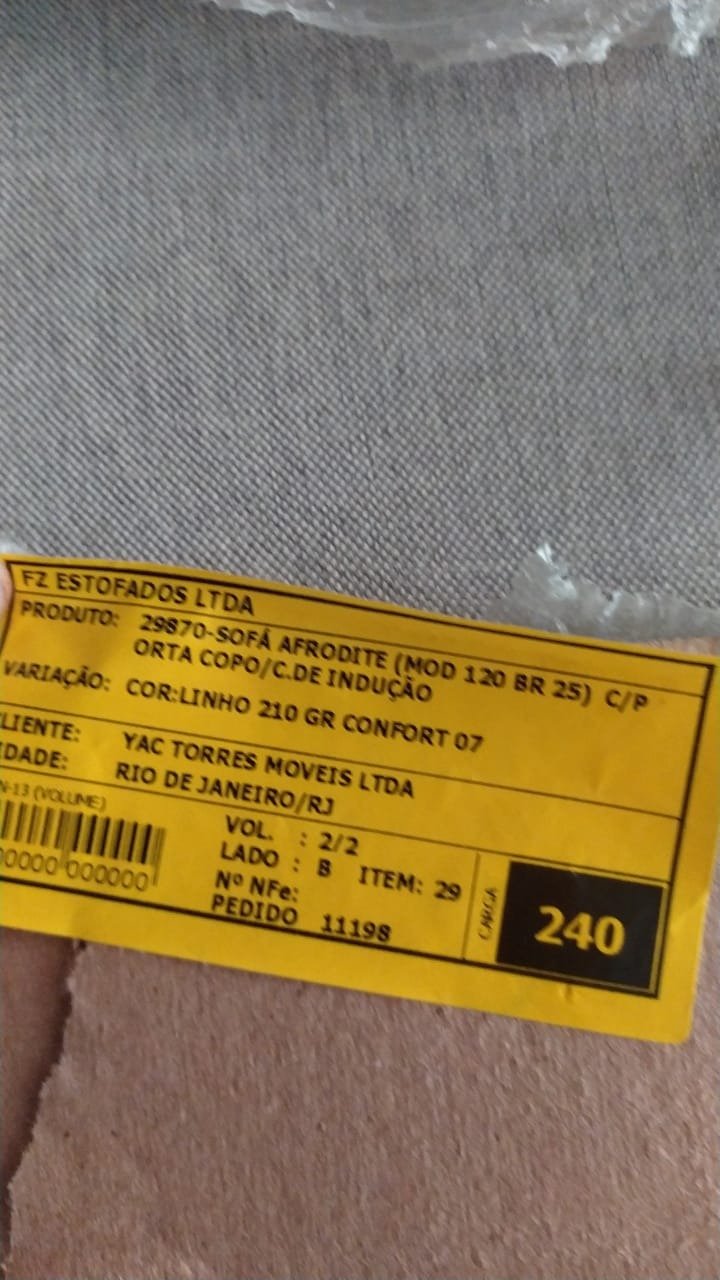 Sofá Retrátil e Reclinável Zeus/Afrodite 2,50 m Linho Cinza – ZARAT ESTOFADOS - Imagem 4