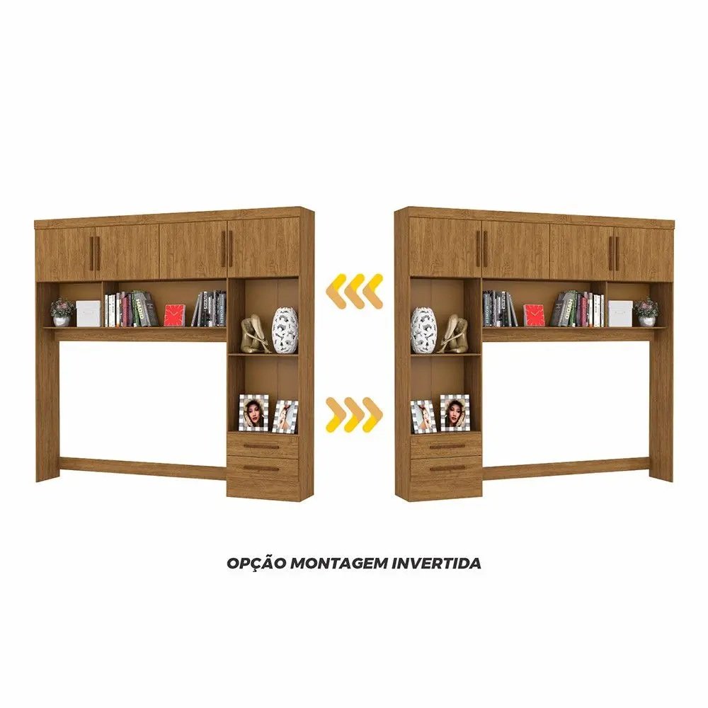 Modulado 4 Portas Freijó - CARIOCA MÓVEIS - Imagem 2