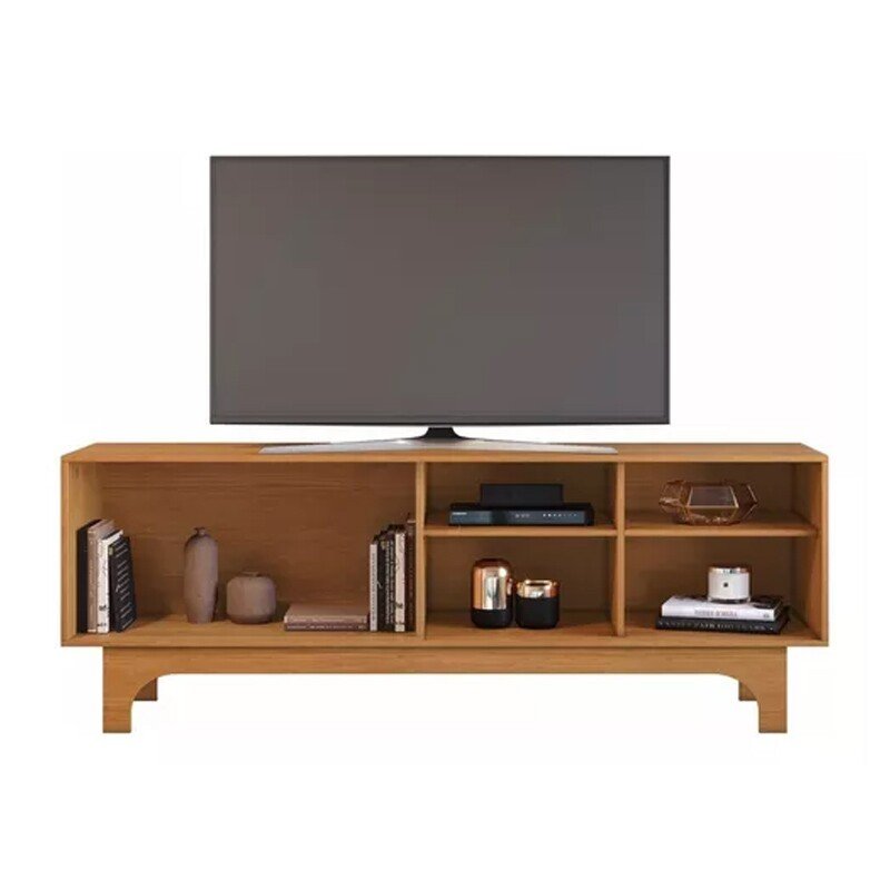 Rack Sereno Larg. 1.68m Cinamomo C/Porta Ripada para TV até 70" - JCM - Imagem 2