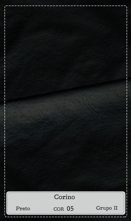 Cabeceira Casal Eslovênia Corino Preto - R.A ESTOFADOS - Imagem 2