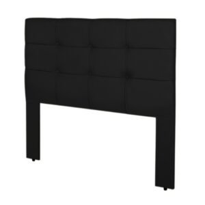 Cabeceira Cama Box Casal 1.40 Eslovênia Veludo Preto