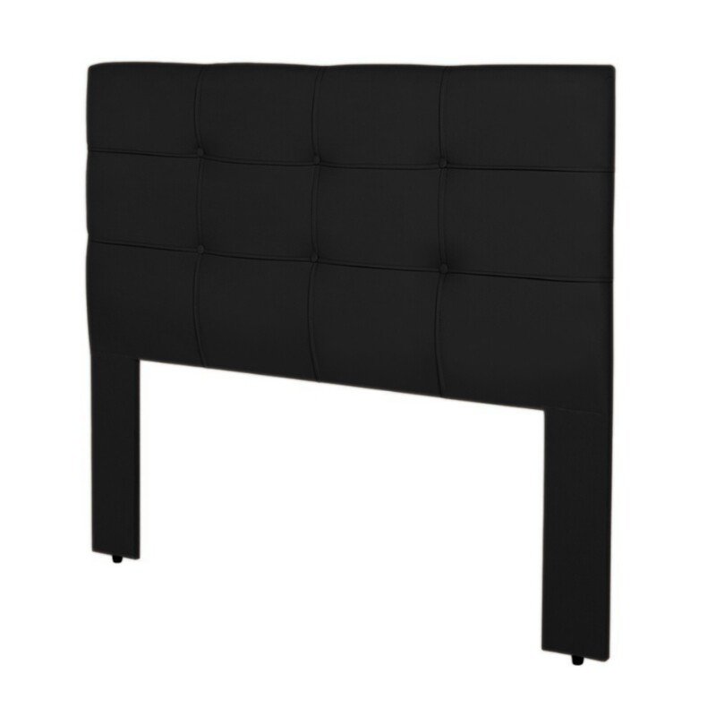 Cabeceira Cama Box Queen 1.60 Eslovênia Veludo Preto