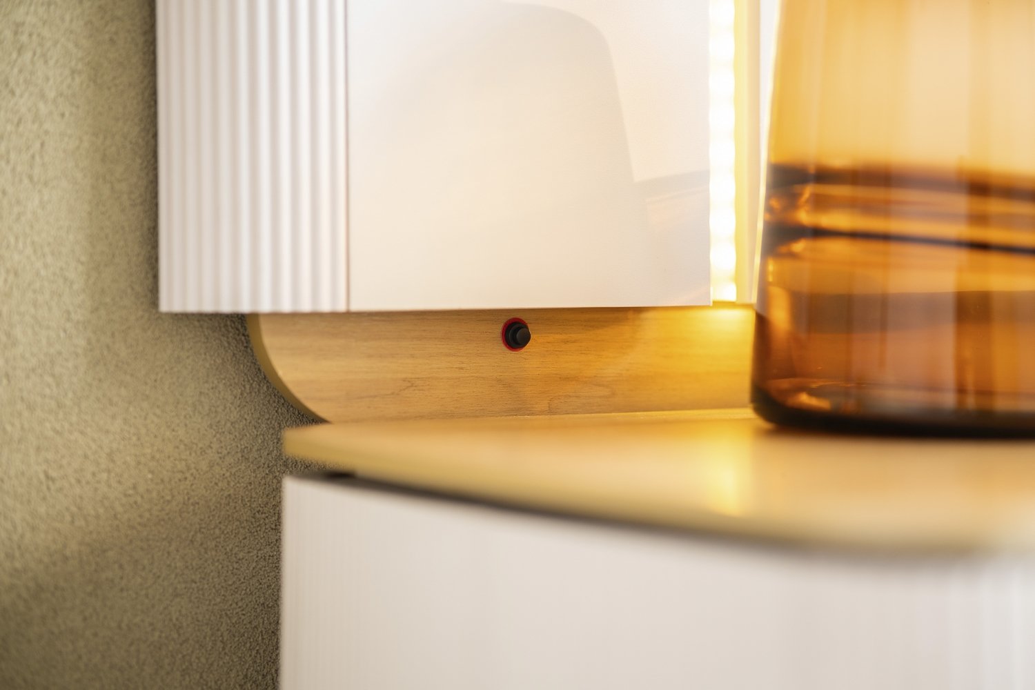 Painel + Rack Santorini Off White/Tauari Fosco - LINEA BRASIL - Imagem 18