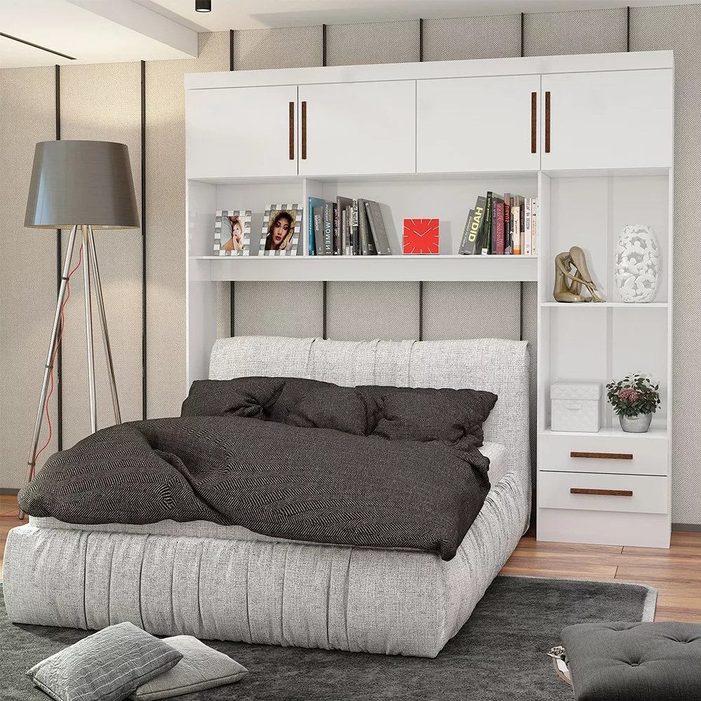 Modulado 4 Portas Branco - CARIOCA MÓVEIS