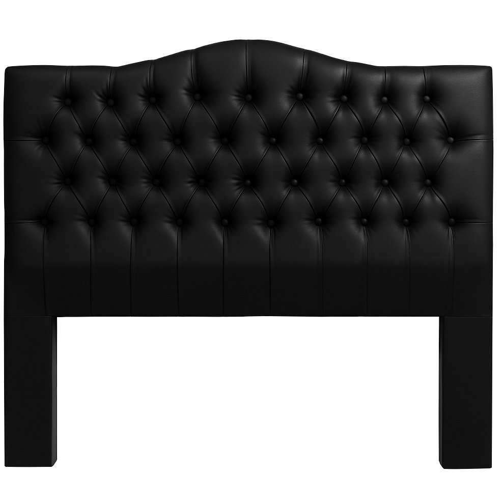 Cabeceira Casal Berlim Preto - R.A ESTOFADOS - Imagem 3