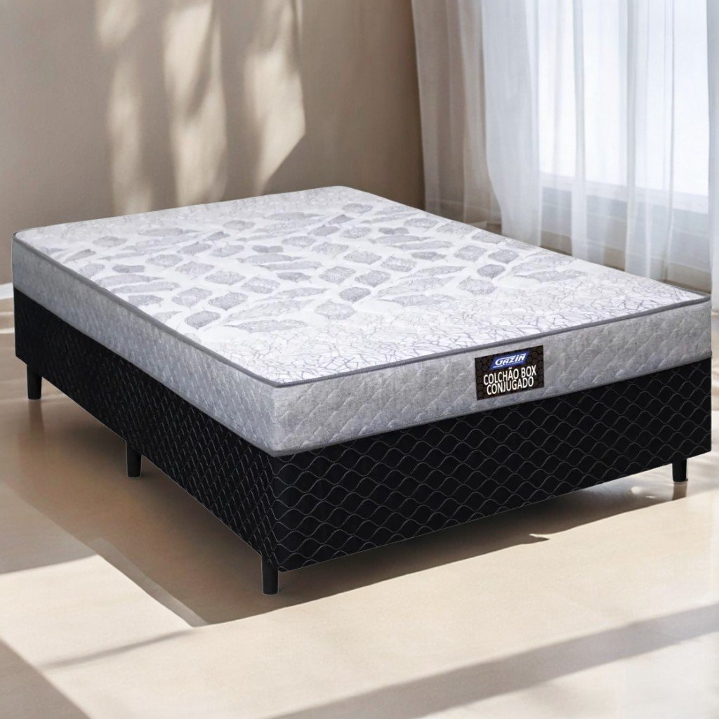 Cama Box Casal Supreme D28 - GAZIN COLCHÕES