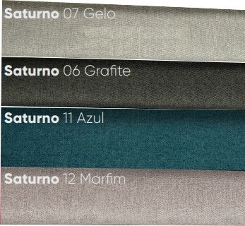 Sofá Cama Retrátil Maiori 2,52 m Linho Grafite 06 - INNOVE ESTOFADOS - Imagem 5