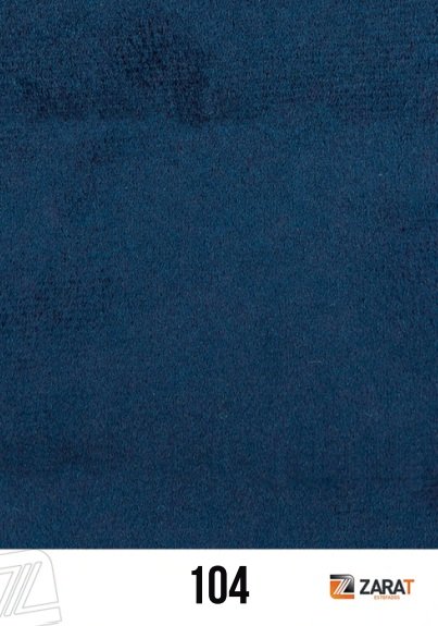 Sofá Retrátil e Reclinável Aquiles/Gran Bello 2,30 m Veludo Azul 104 - ZARAT ESTOFADOS - Imagem 2
