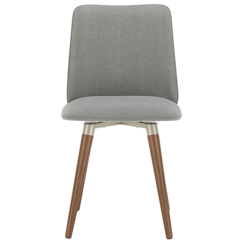 Kit 2 Cadeiras Giratória Dakota M2 (Carbono linked 35) Linho Cinza Grafite - MÓVEIS PROVÍNCIA - Imagem 7