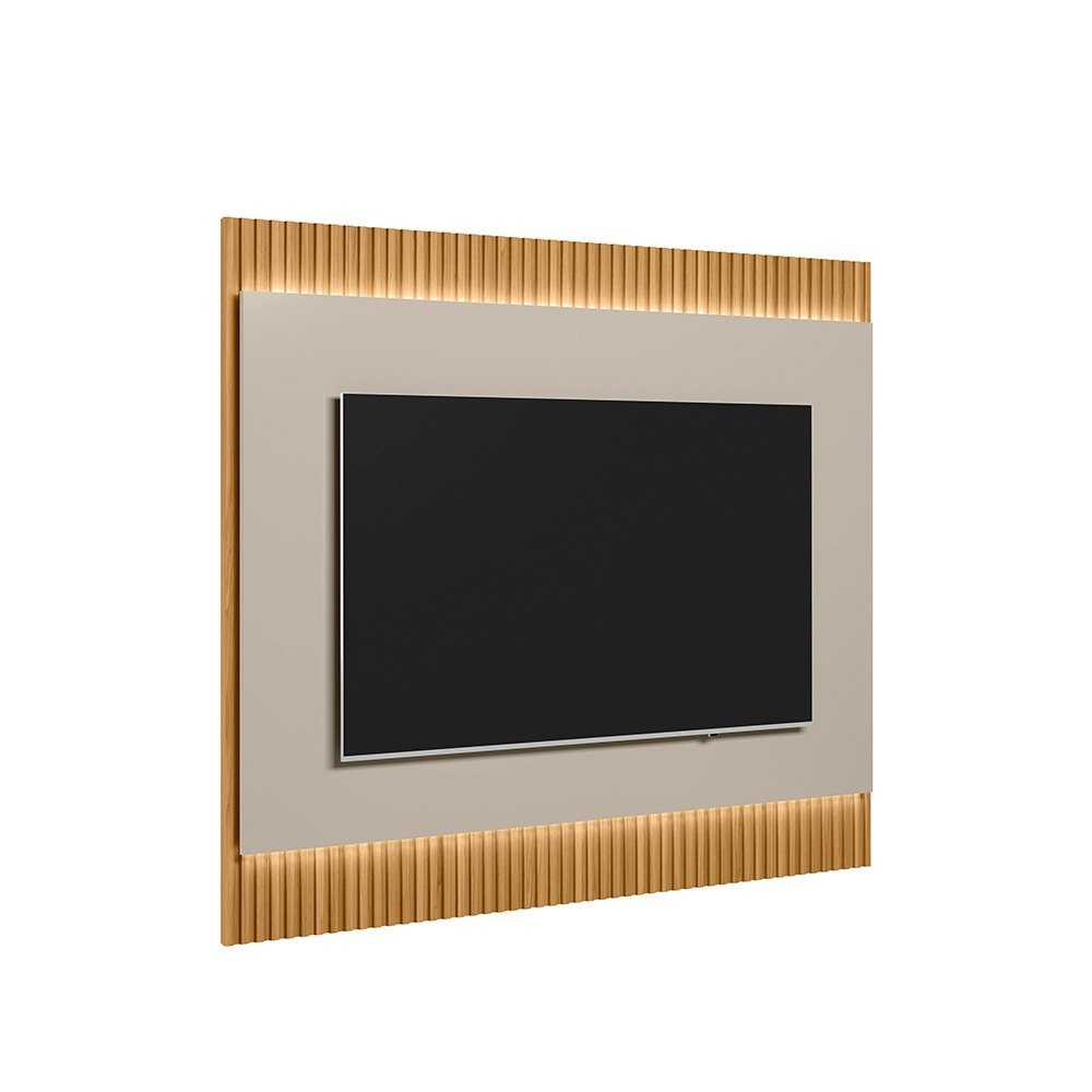 Painel até 70" São Paulo 1.8 Tauari/Off White Fosco - LINEA BRASIL - Imagem 6