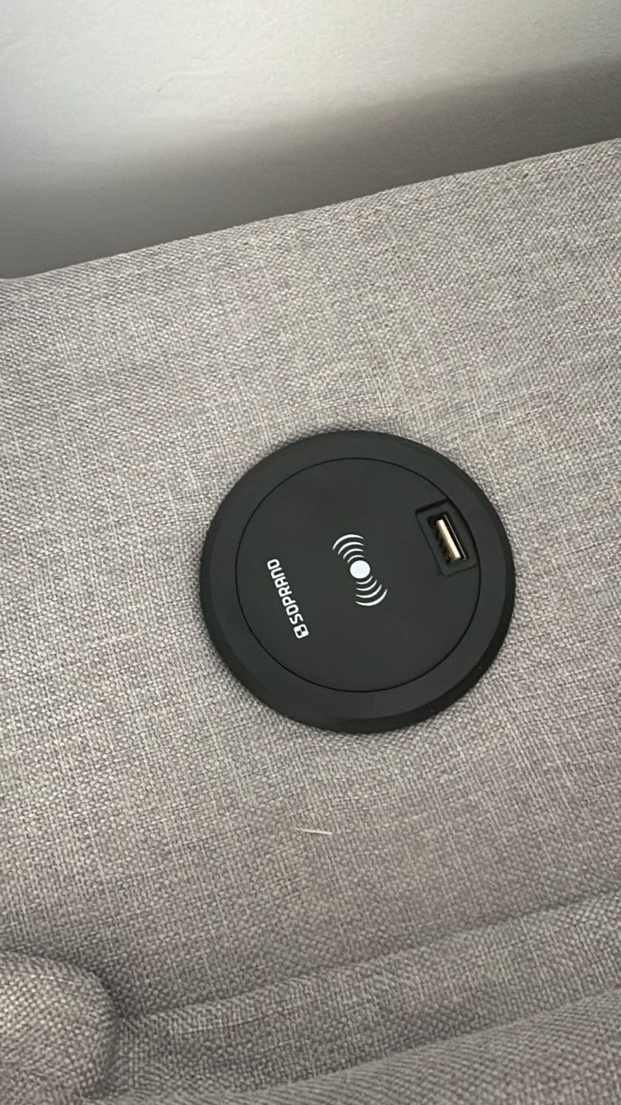 Sofá Retrátil e Reclinável Zeus/Afrodite 2,50 m Linho Cinza – ZARAT ESTOFADOS - Imagem 3