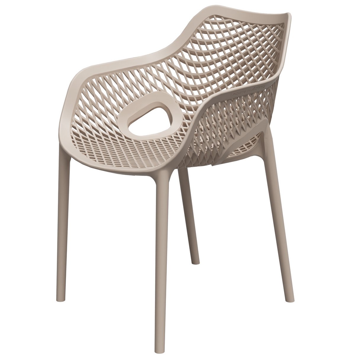 Poltrona Colméia Natural - FORTE PLÁSTICO - Imagem 4