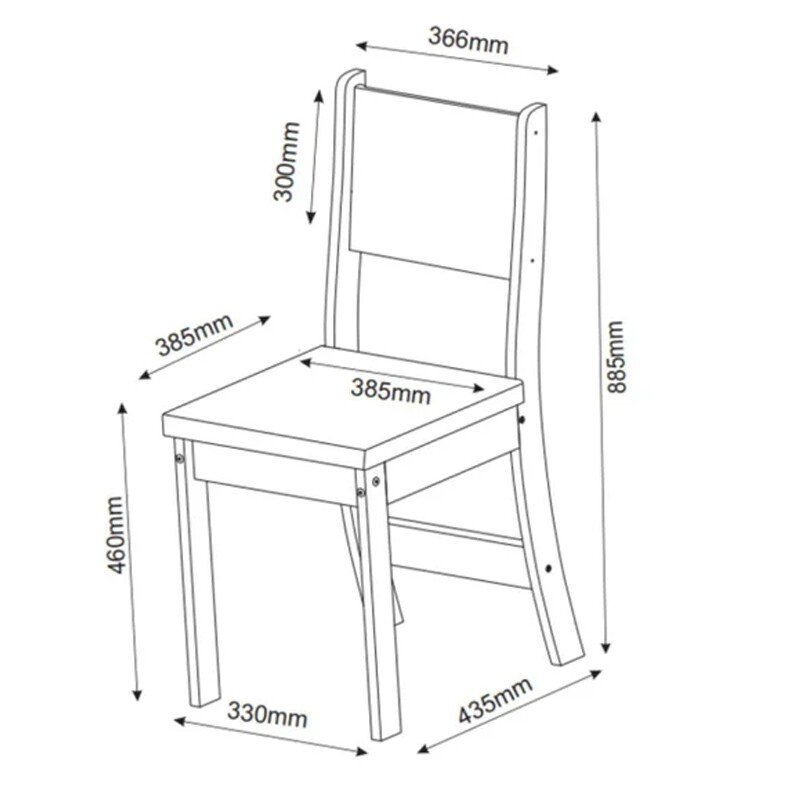 Mesa de Jantar Flipp Redonda 90cm Off White 4 Cad. Sol Assento Veludo Bronze - Viero - Imagem 4