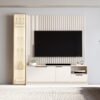Home Tucumã Plus/Bancada 1.8 (Cascata) + Torre Modular 2.2 Off White – JB BECHARA (ESPECIAL)