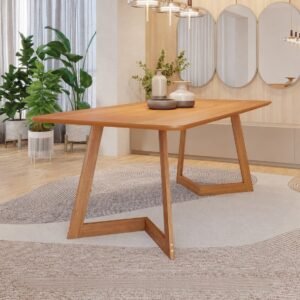 Mesa Caju 180 (S/Vidro) Madeira/Cinamomo - CIMOL