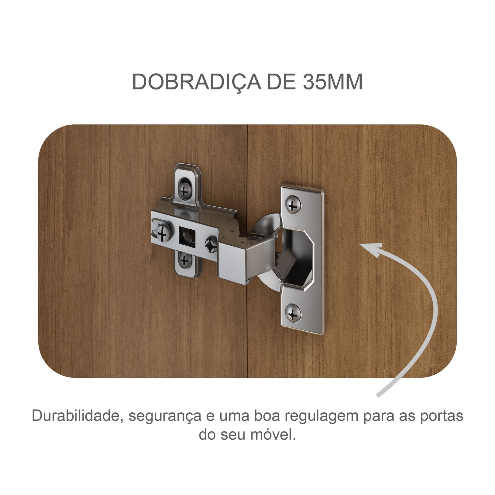 Guarda-Roupa 6 Portas Robust New 2,762 m Cumaru - NOVO HORIZONTE - Imagem 6