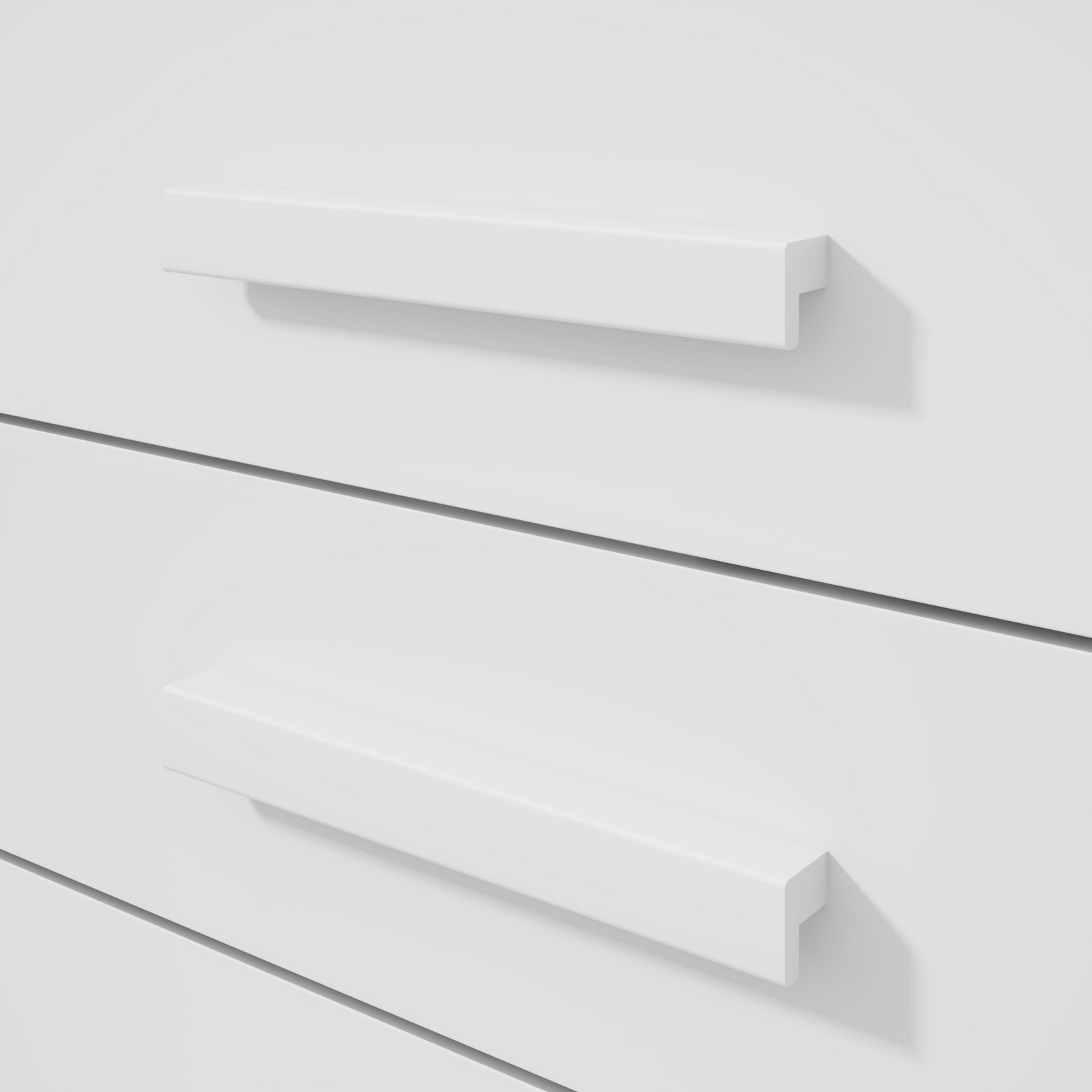 Cômoda 6 Gavetas com Sapateira Da Vinci Branco - LOPAS - Imagem 6
