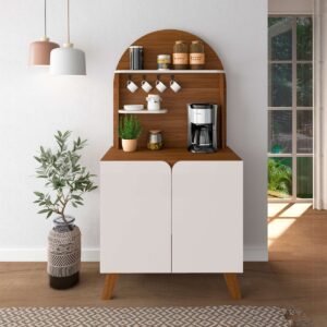 Cantinho do Café Viena Cedro/Off White - ARTELY