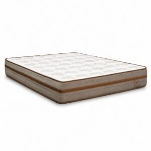 Colchão Casal Molas Ensacadas Due Viero 138x188x26 cm | Suporta até 240kg