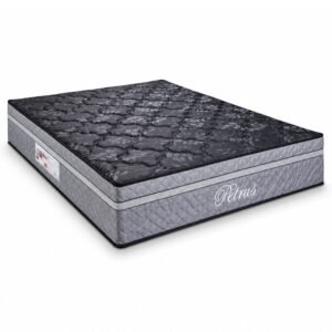Colchão Casal Molas Ensacadas Petrus Clean Paropas 138x188x30 cm | Suporta até 150kg
