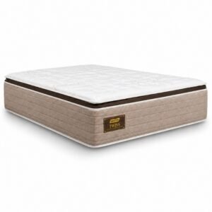 Colchão Casal Molas Ensacadas BlueWave Twins Gazin 138x188x34 cm | Suporta até 290kg