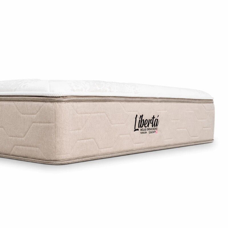 Colchão Queen Molas Ensacadas Libertá Inovaflex 158x198x32 cm | Suporta até 120kg - Imagem 4