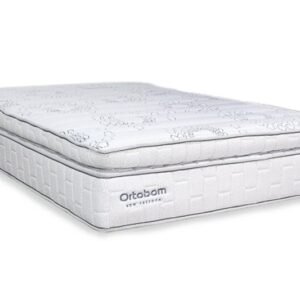 Colchão Queen Molas Ensacadas Pocket e Espuma Viscoelástica New Freedom Ortobom 158x198x32 cm | Suporta até 300kg