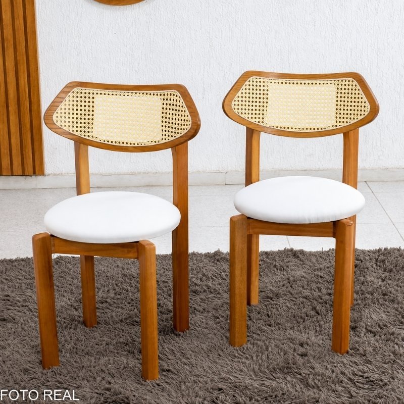 Mesa de Jantar Barcelona Oval 180x90 Cinamomo + 6 Cadeiras Munique Linho Bege Estrutura Madeira Minas Plac - Imagem 9